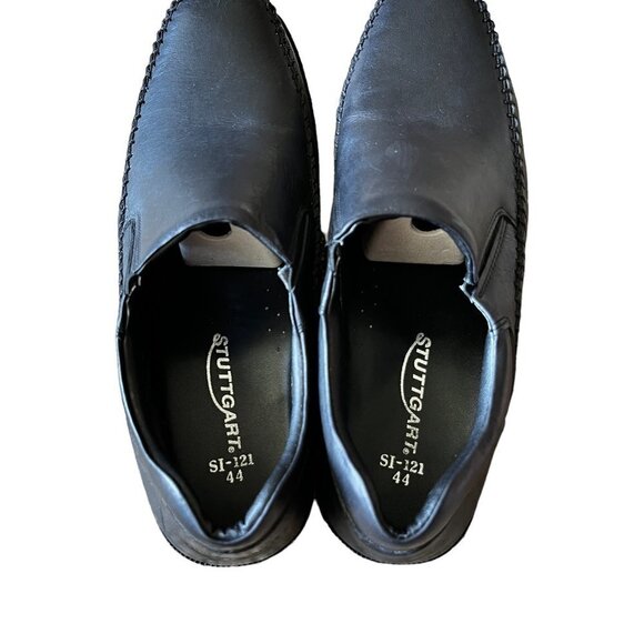STUTTGART SI-121 Men Shoe Size 44 Black-Germany Brand -Genuine Leather main image 8